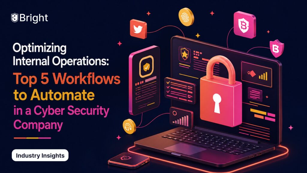 Optimizing Internal Operations: Top 5 Workflows to Automate in a Cyber Security Company
